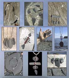 Beachstone necklaces